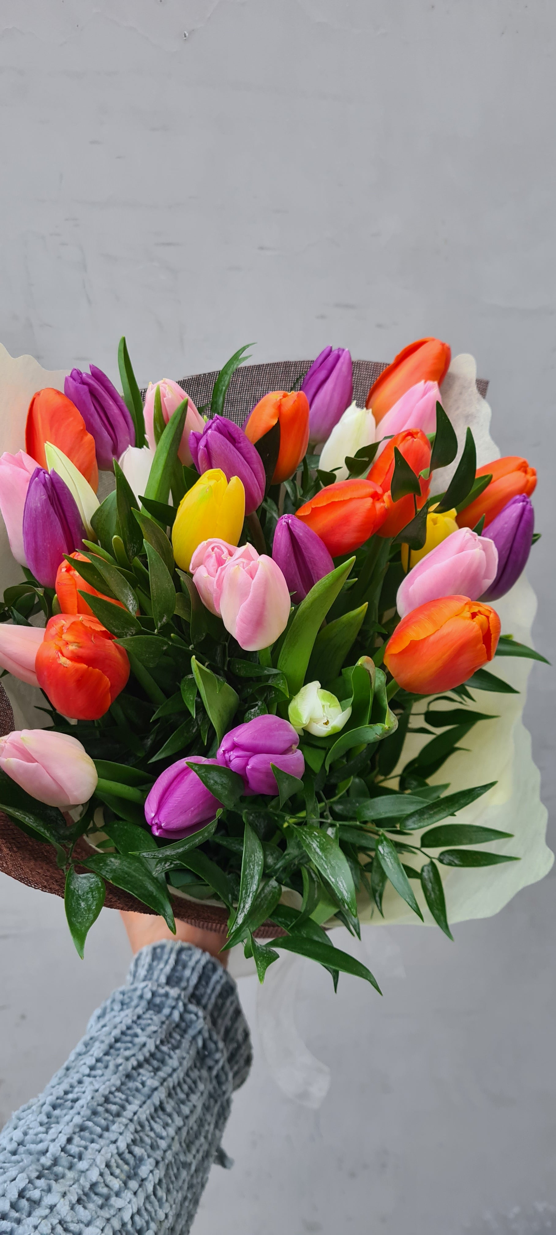 BOUQUET DE TULIPANES