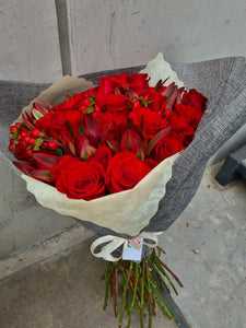 Bouquet de Rosas rojas
